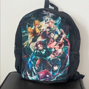 Demon Slayer Character Print Backpack